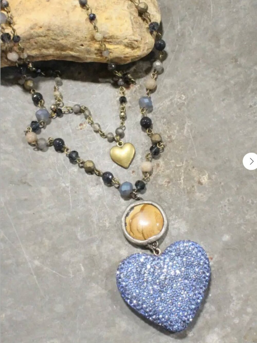 Dazzling Heart Necklace